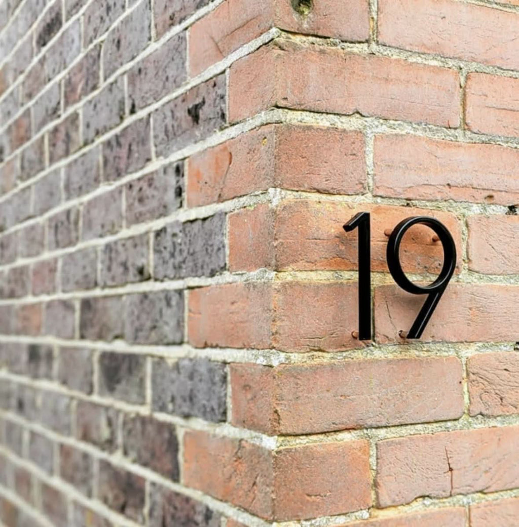 NexaHouse Modern 3D House Numbers With Floating Effect For Stylish Facades