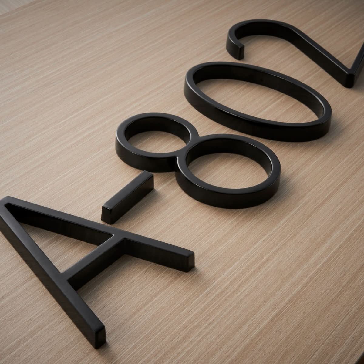 NexaHouse Modern 3D House Numbers With Floating Effect For Stylish Facades