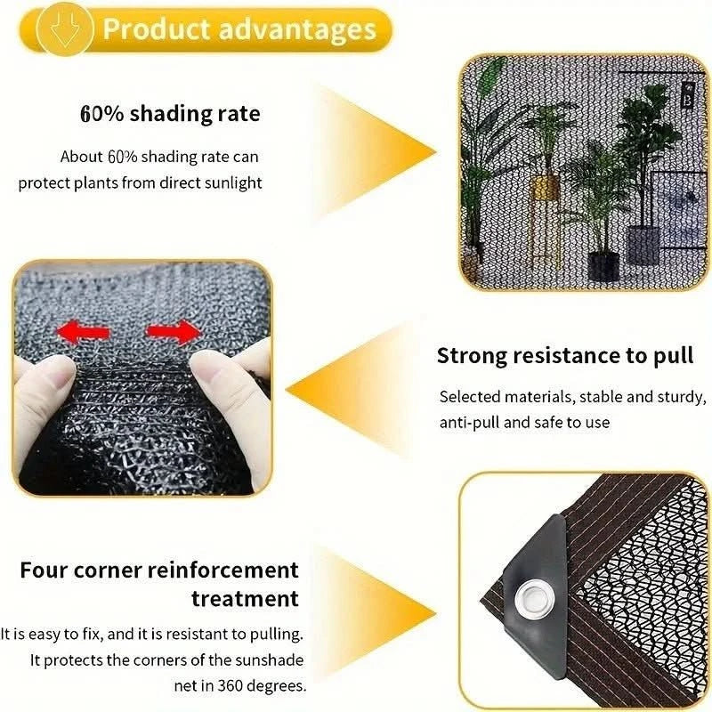 CoolCanopy Outdoor Sunshade Net For Comfortable Shading And Protection