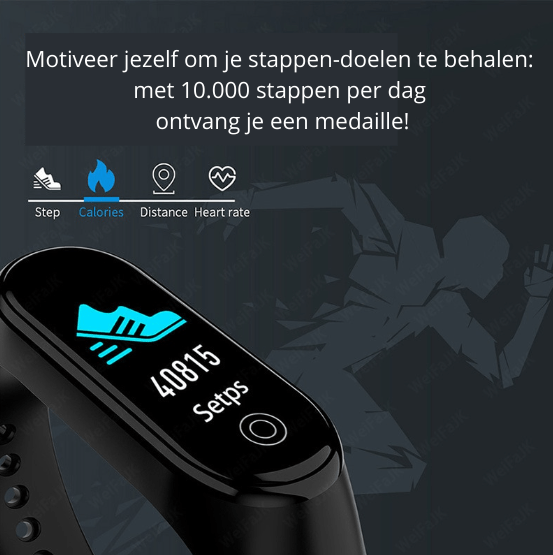 NovaPulse Intelligent Bluetooth Smartklokke for helse og hverdagsliv