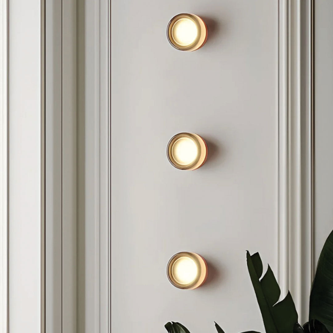 LumièreLux Dimple Wandleuchte Für Moderne Innenräume Gemütlich
