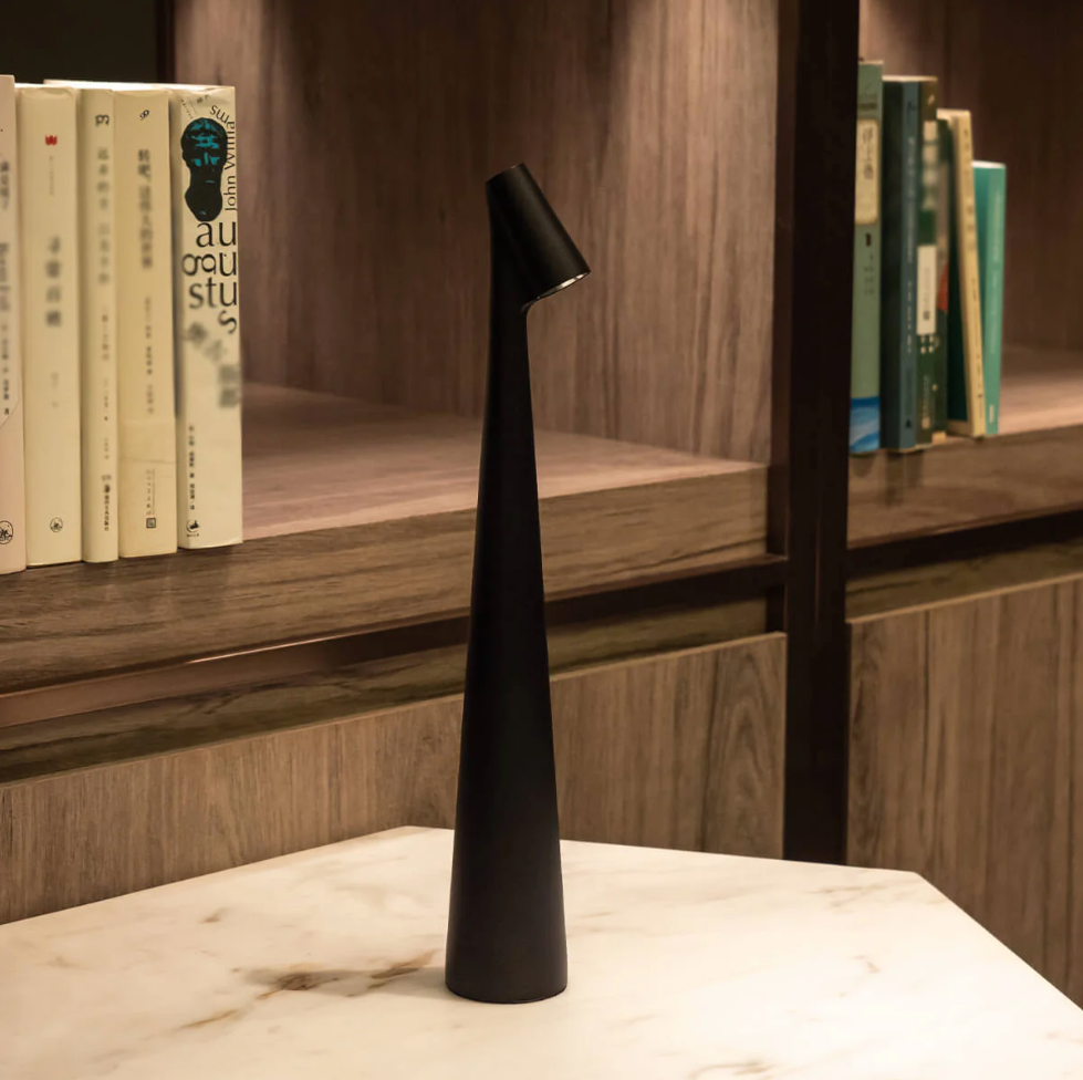 NordicNova Kabellose LED-Leselampe Minimalistische Tischleuchte