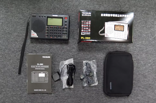 AuroraTec PL-380 DSP Tragbares Radio – Vollband FM/LW/SW/MW Empfänger mit Stereo-Sound