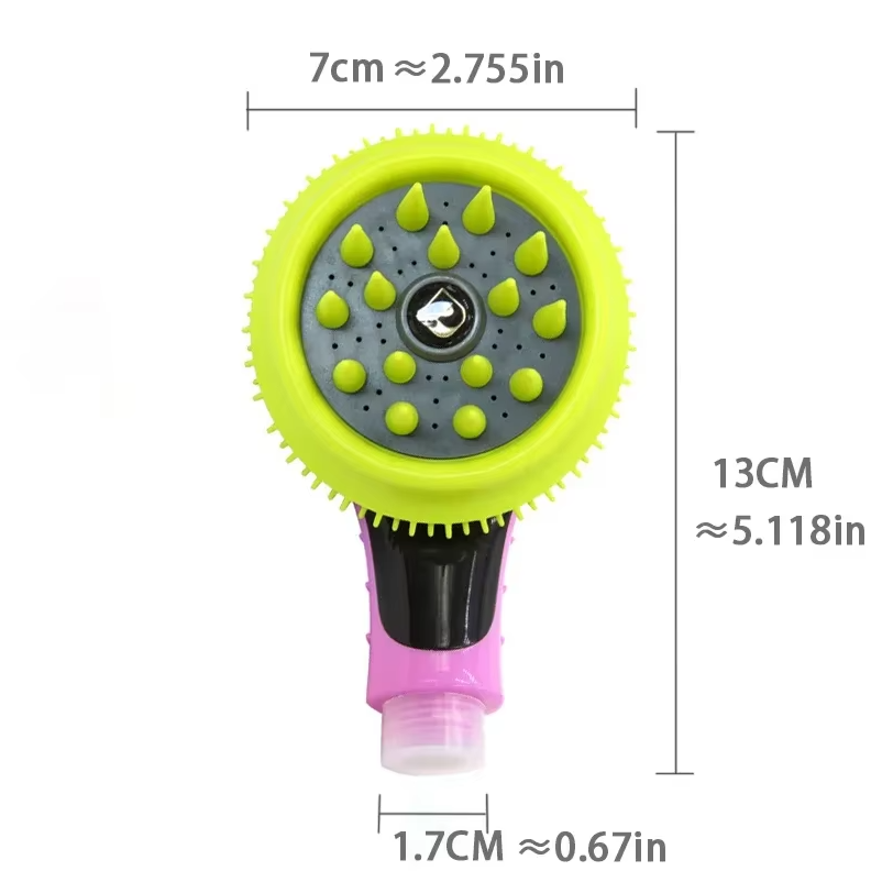 Gentle Scalp Brush With Silicone Tips For Healthy Hair