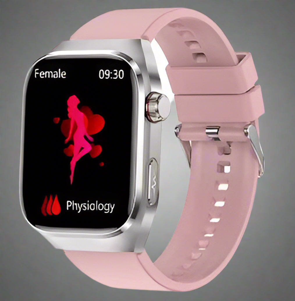 Maxwell Health Smartwatch – Blodsukker, Urinsyre, EKG+PPG og Bluetooth-opkald