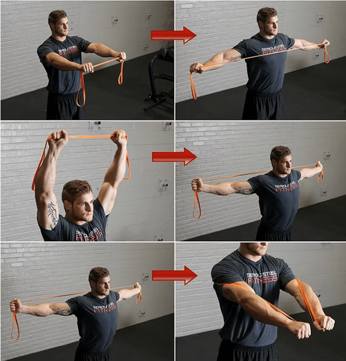 PeakFlex motstandsbåndsett for pull-ups og styrketrening til hjemmegym