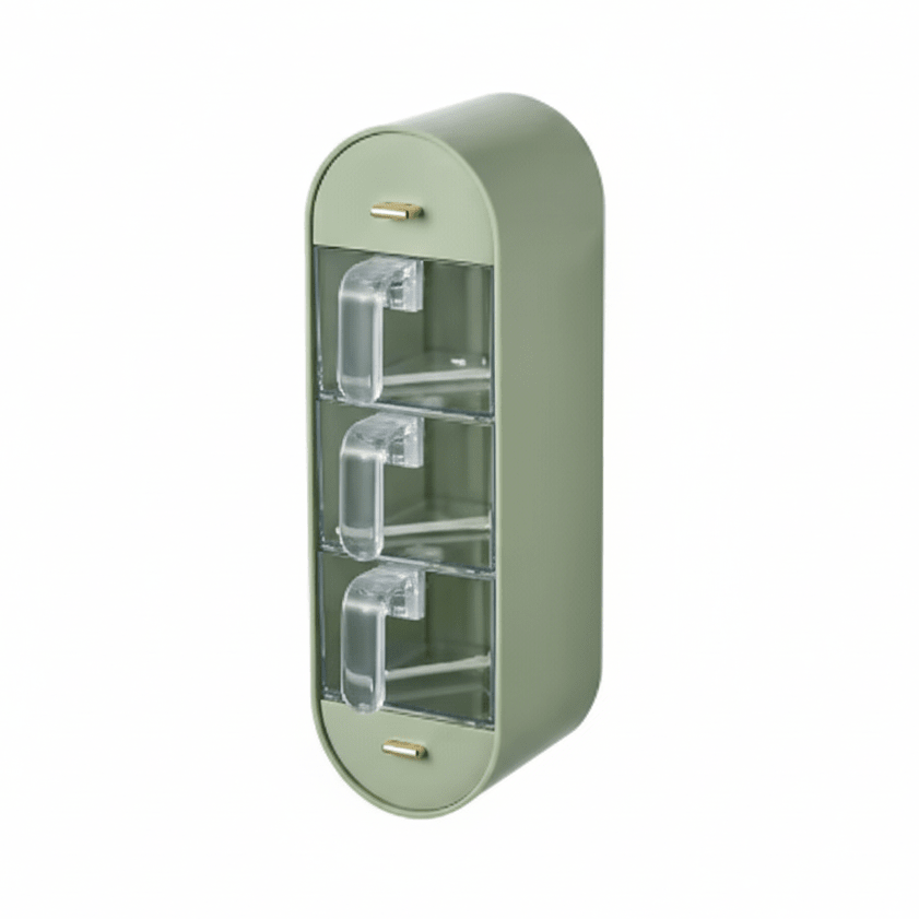 WALLSPICE Krydderi Organizer med Fem Rum Uden Borning