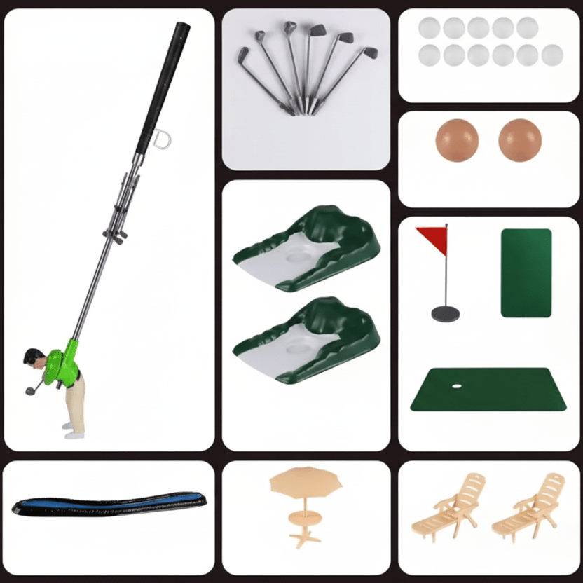 Set da golf indoor PLAYPUTT per divertimento e sfide infinite a casa