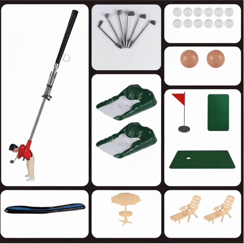Set da golf indoor PLAYPUTT per divertimento e sfide infinite a casa