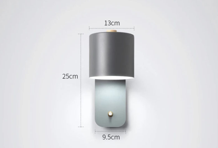 NovaLux Wall Light Modern LED Lamp With Switch Hallway