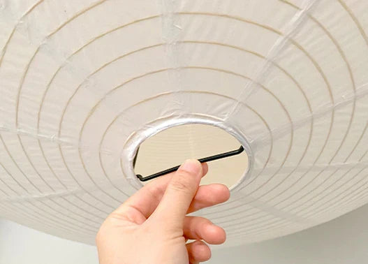 מנורות תלייה מנייר בצורת בלון Vrimlo עם אור חם לאווירה נעימה בסגנון פריזאי
