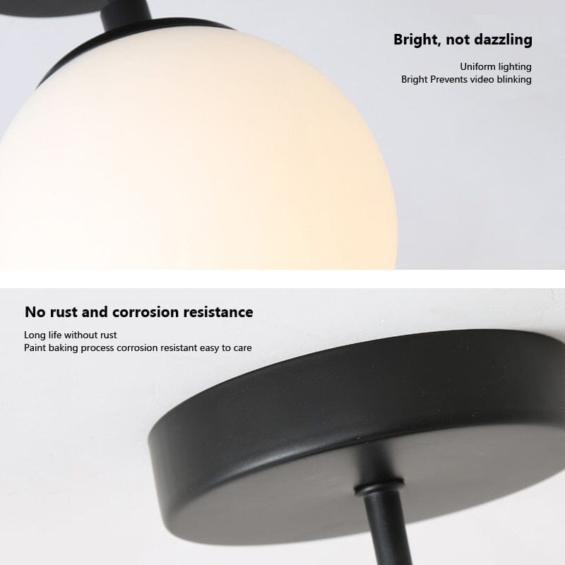 LumaNova Orb Glød Loftlampe til Stuer med Varm Glød