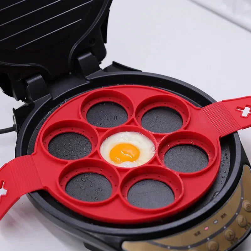 FLIPTARA Delt Nonstick Pandekagegrillplade til Nem Vendning