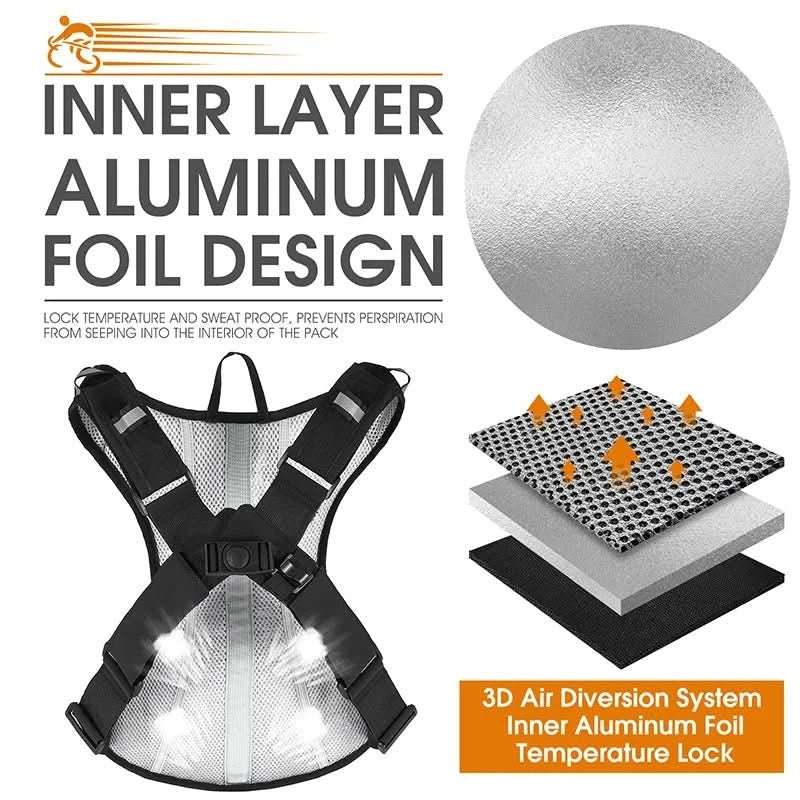 AeroTrail Ultralight 10L Hydration Backpack for Cycling and Outdoors