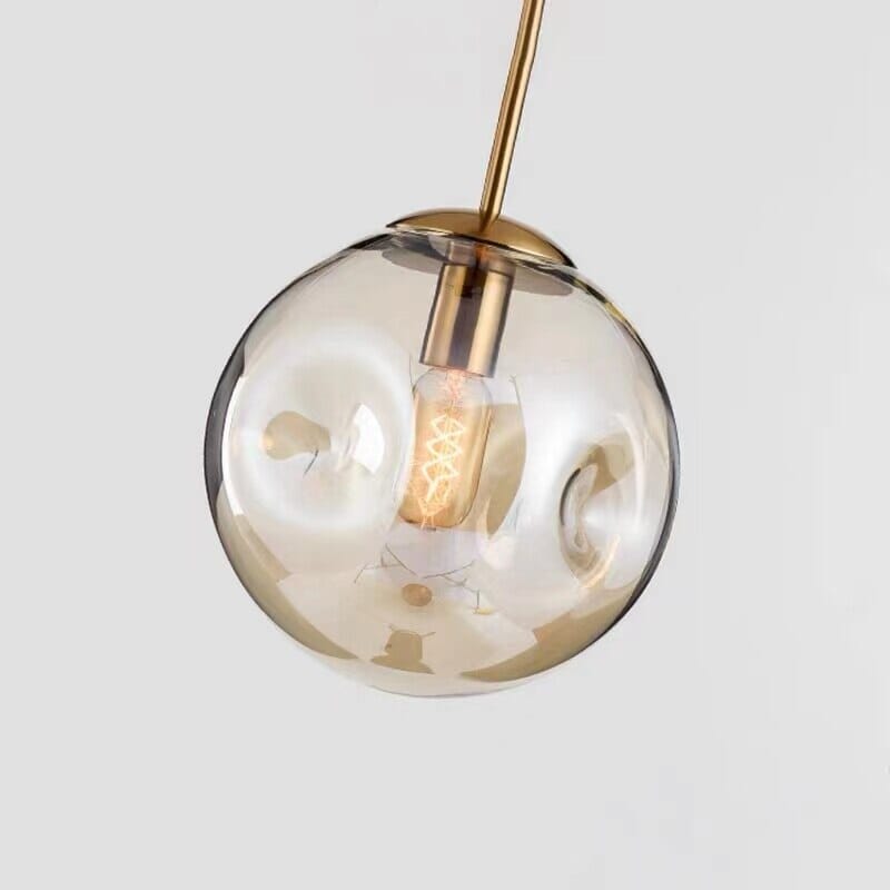 Novae Glass Pendant Light With Minimalist Silhouette