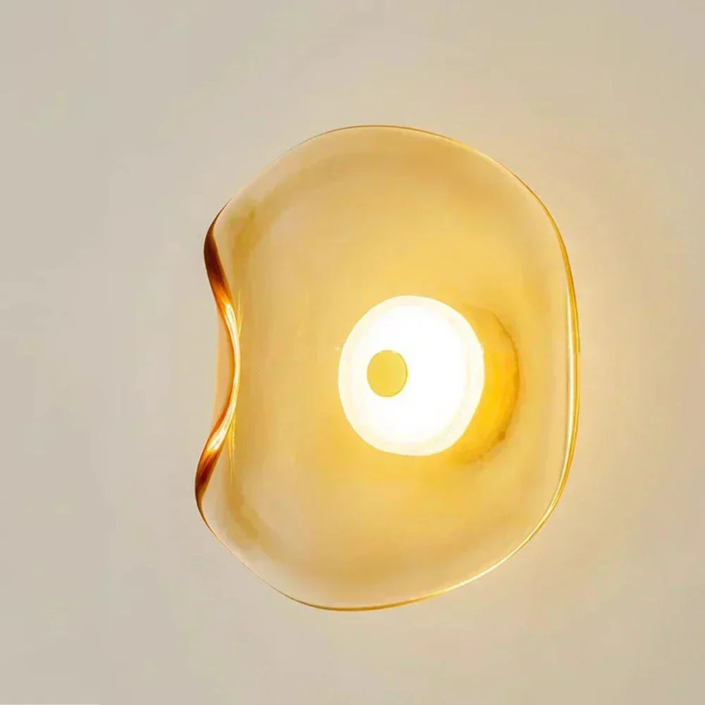 SolaraGlass LED Fali Lámpák Fel és Le Világítással