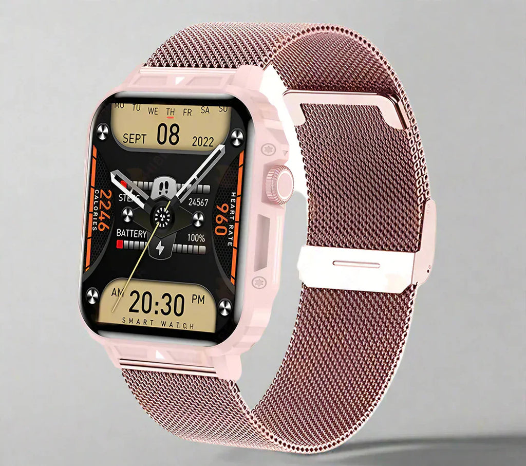 Apollo 2024 vojenské chytré hodinky – Bluetooth volání, fitness tracker a vodotěsnost IP68