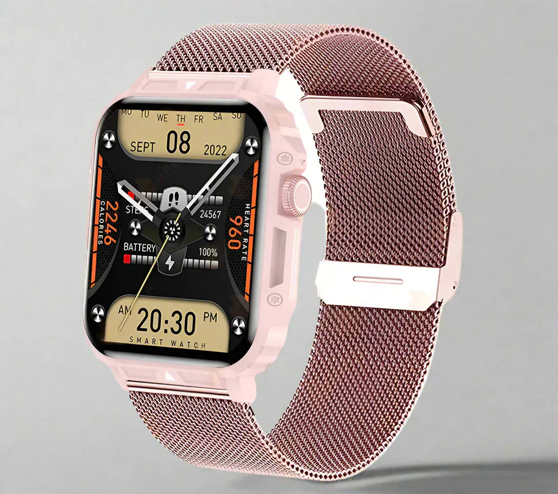 Apollo 2024 vojenské chytré hodinky – Bluetooth volání, fitness tracker a vodotěsnost IP68