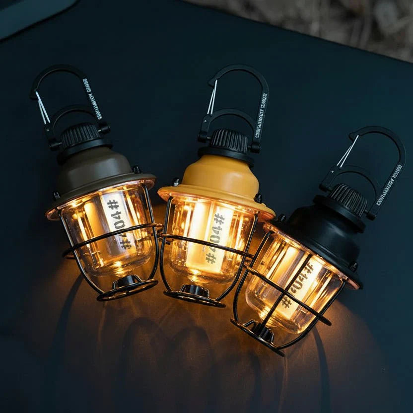 CAMPINE Udendørs LED-lys med låsepin-system og stemningsbelysning