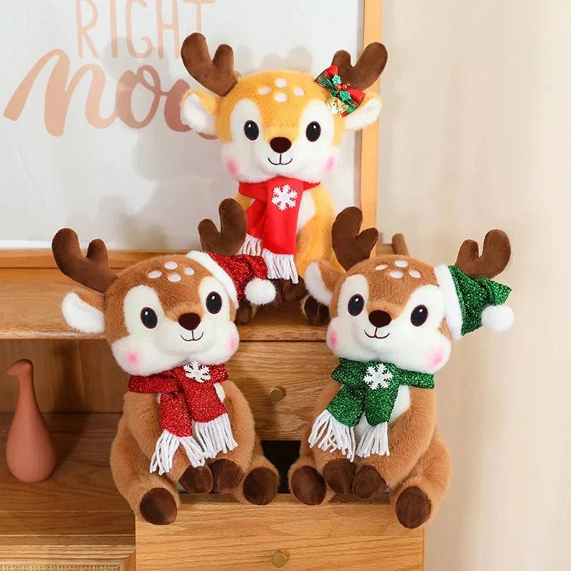 CozyFlair Christmas Plush Doll With Soft Fabric Cute Cartoon Design For Kids