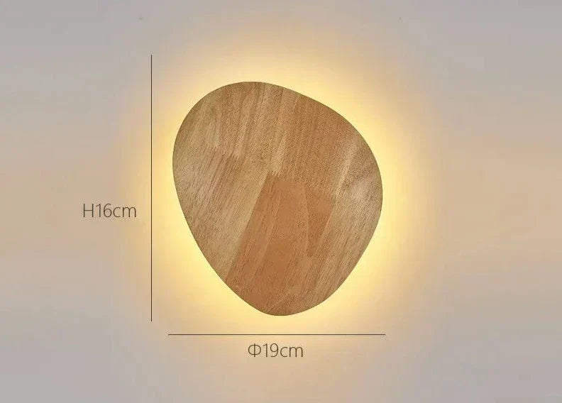 Brielle | Moderne Tre Vegglampe for Varmt Naturlig Lys