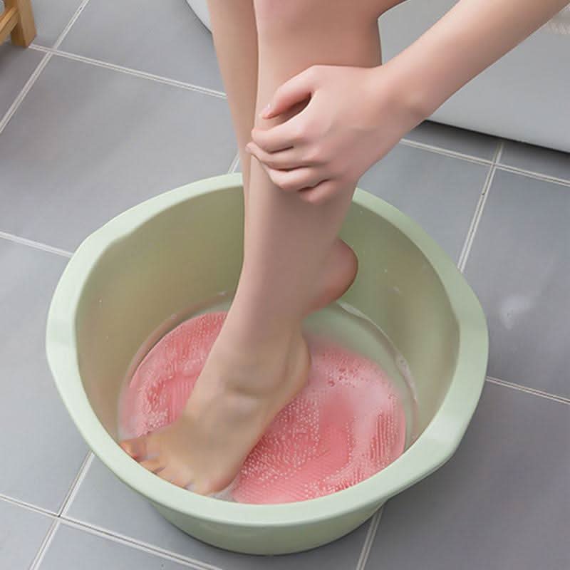 PurePulse Fuß- und Rückenmassage-Schrubber mit exfolierenden Reinigungssaugnäpfen