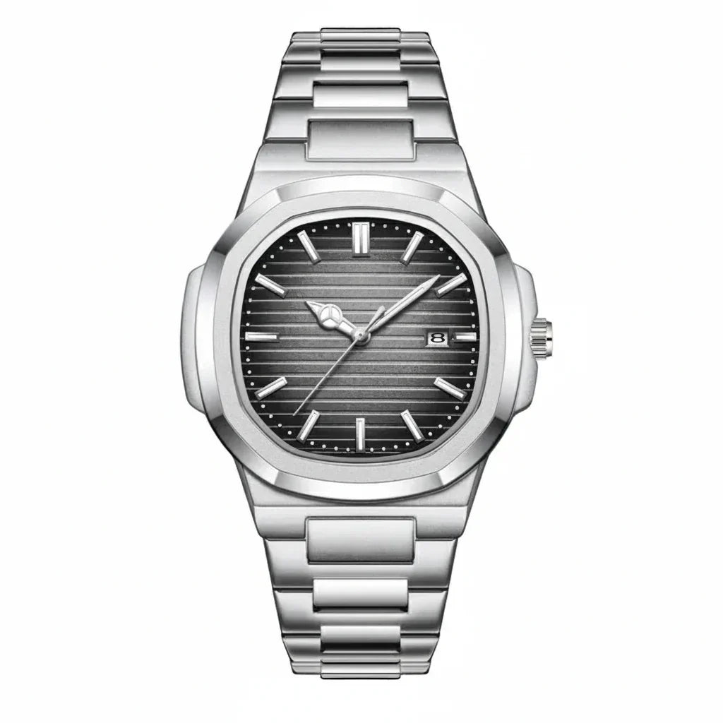 Orologio quadrato impermeabile Stoneforge Tactical per uomo, robusto orologio da esterno
