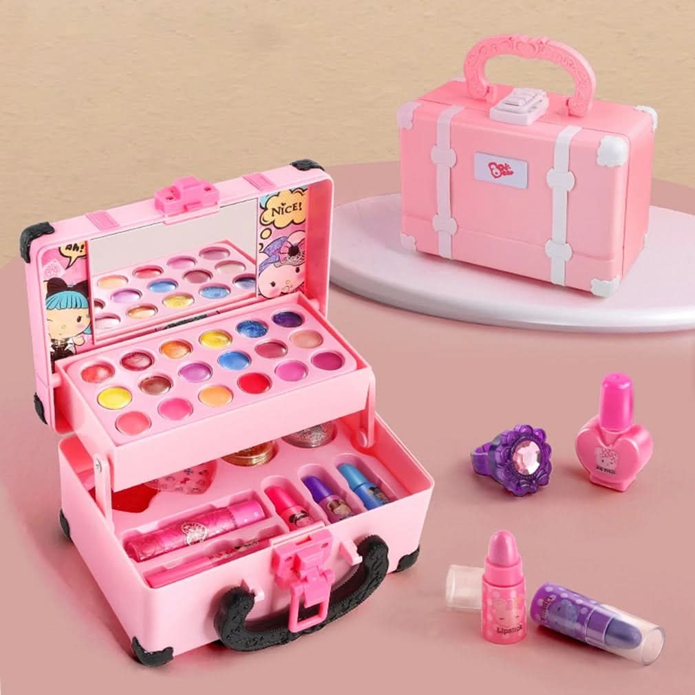 NovaGlow Kinder-Make-up-Set Sicherer Glanzspaß für kreative kleine Künstler