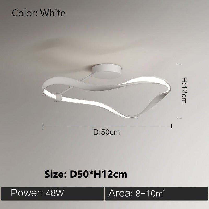 Astrin | Minimal Abstract Ceiling Light | Orntli