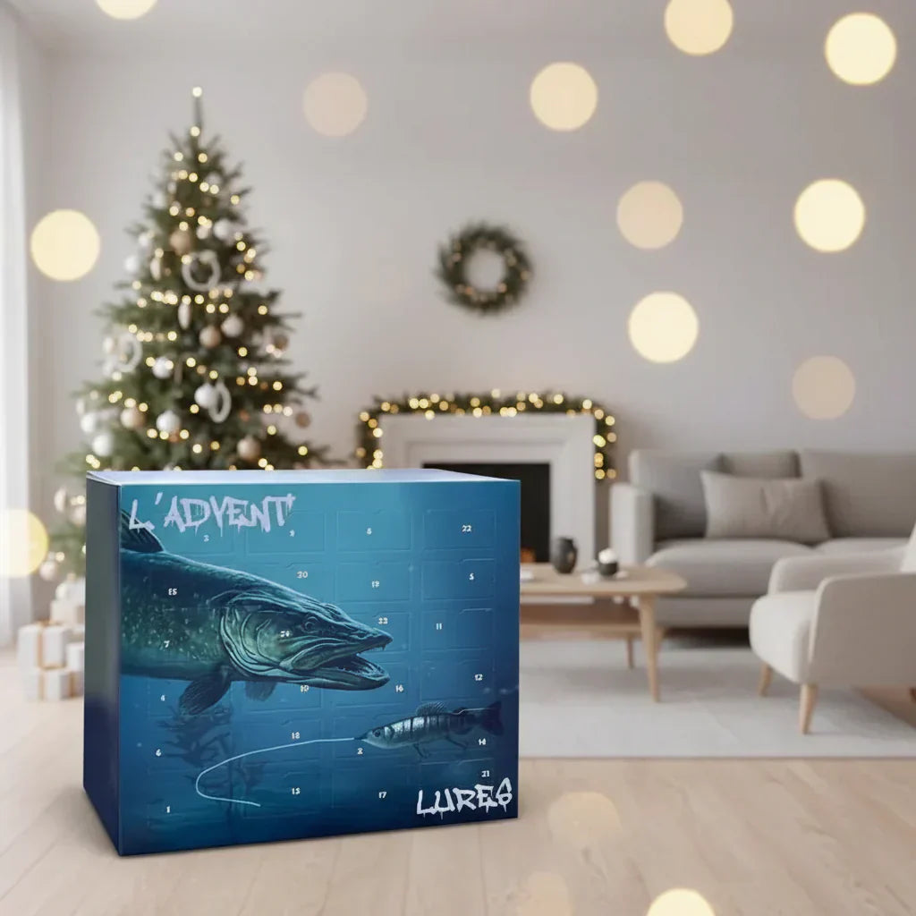 Calendrier de l'Avent 2025 Lyra Angler 24 Leurres Uniques pour Débutants à Experts
