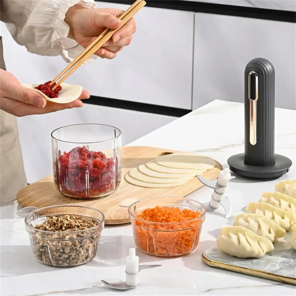 Procesador de Cocina Todo en Uno BLENDORA para Picar o Mezclar