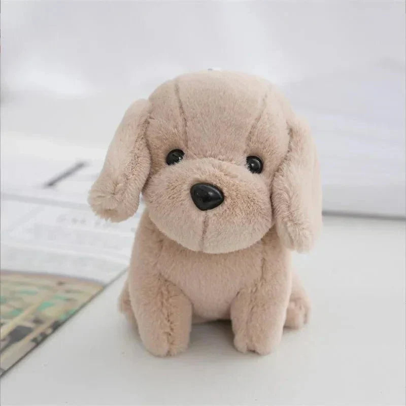 Pluszowy mały piesek CloverPup z zawieszką 12 cm Pomysł na prezent do torebek