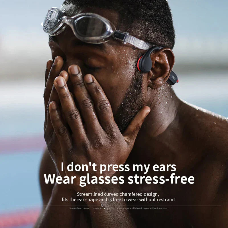 Bone Conduction Headset – Waterproof Wireless Bluetooth Headphones for Swimming and Sports