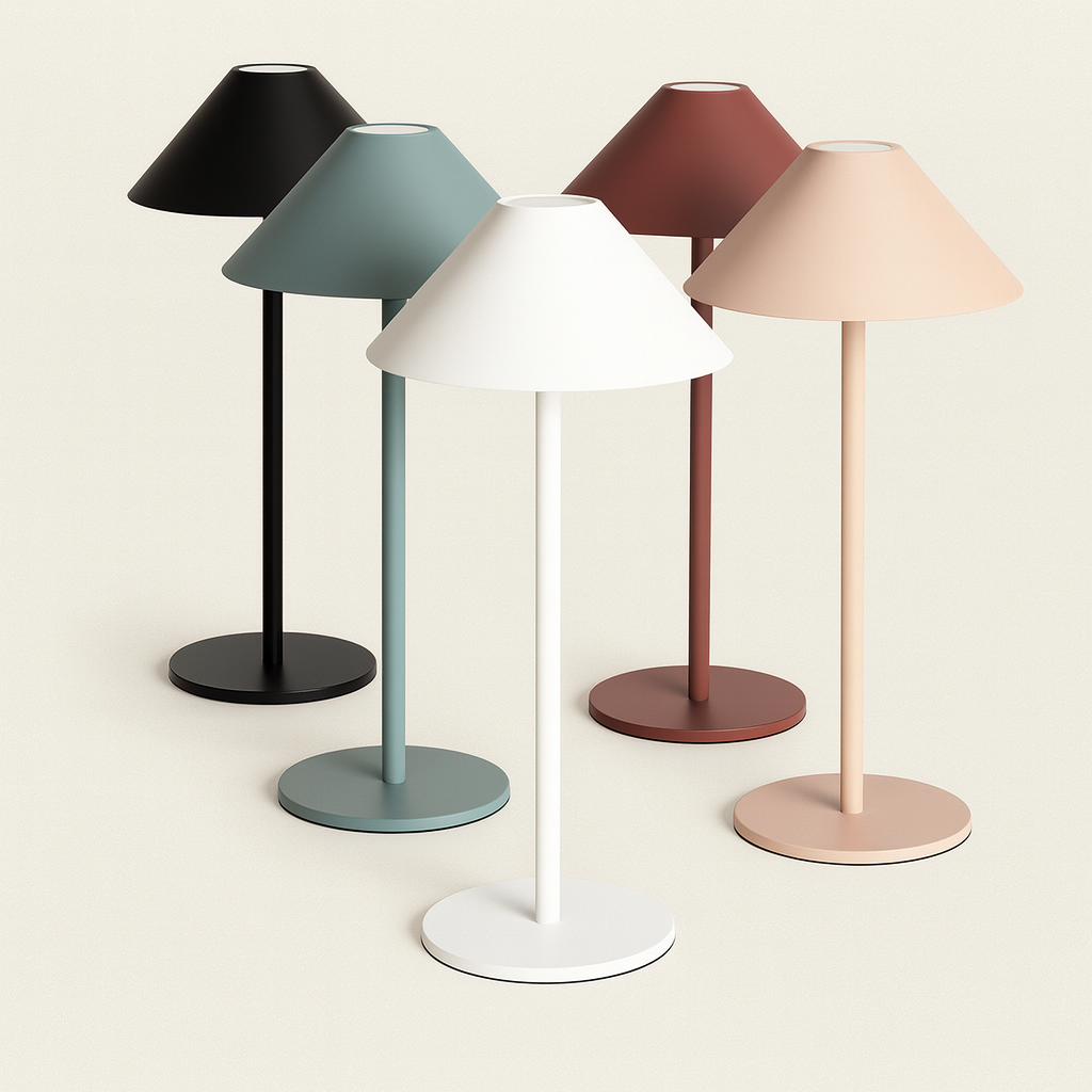 Calm Cone LED Masa Lambası Klasik Modern Tasarım Evler İçin
