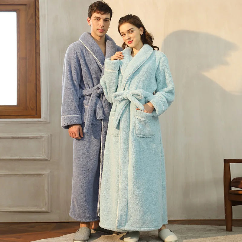ThermaLuxe | Flannel Winter Bathrobe | Orntli