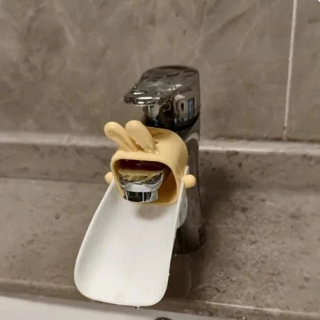 BUNNORA Kids Faucet Extender With Cartoon Splash Guard