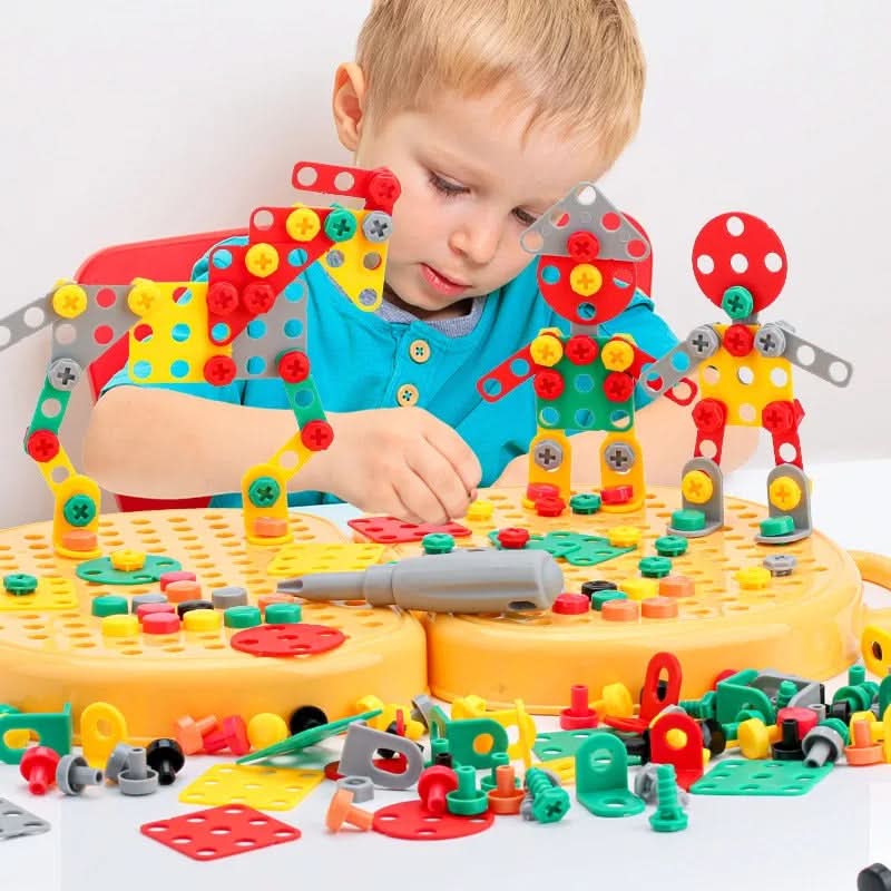 BrightNest Montessori Aufbewahrungsbox für Kinder Kreatives Lernen und Spielen