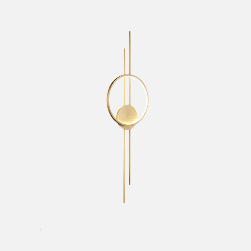 Postmoderní nástěnná lampa - severská minimalistická dekorace