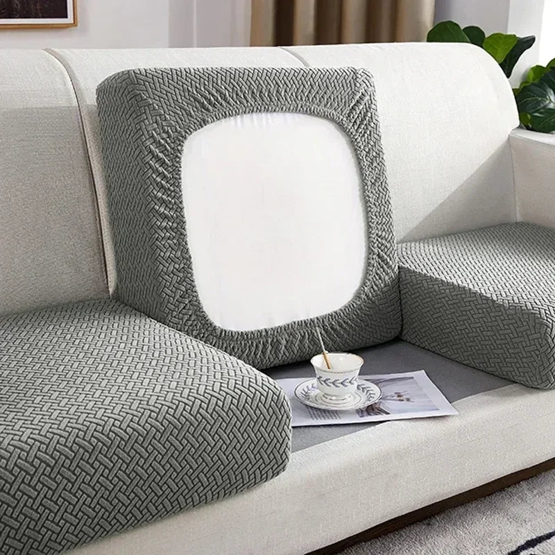 FlexiWeave Elastic Jacquard Sofa Cover Non Slip Premium Protection for Sofas