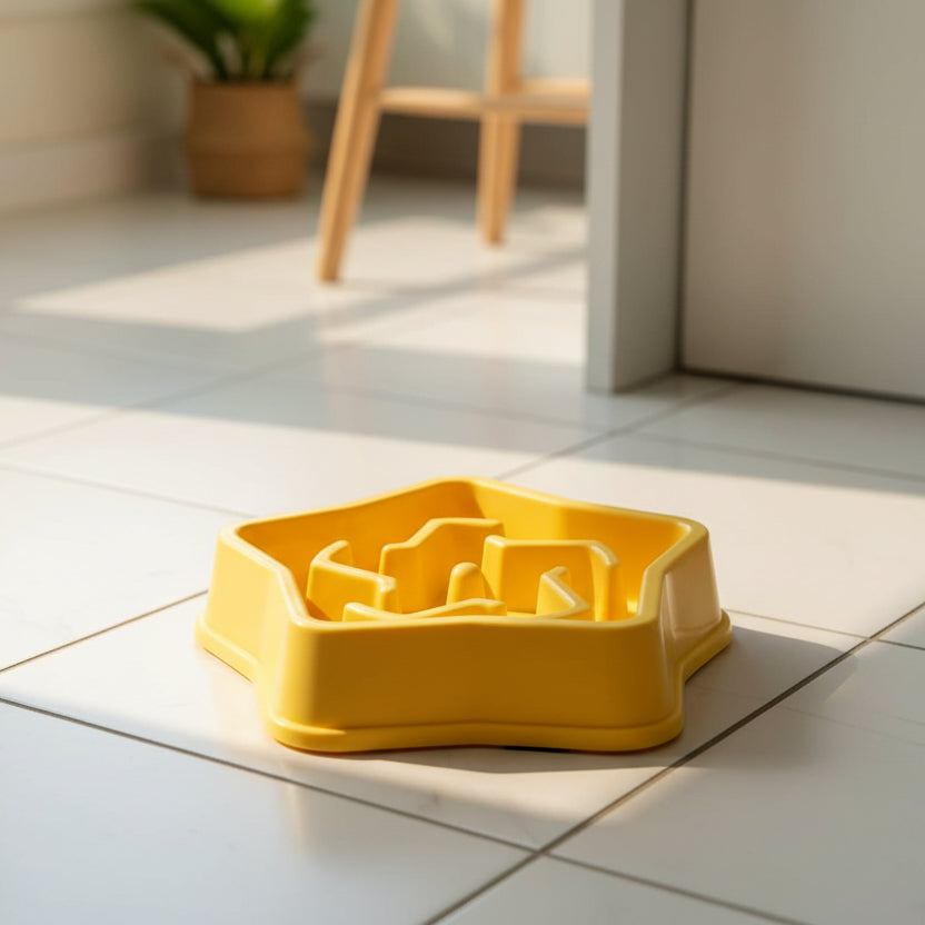 Nova Slowfeeder Hundeskål for Sunn Spising med Anti-Svelgedesign