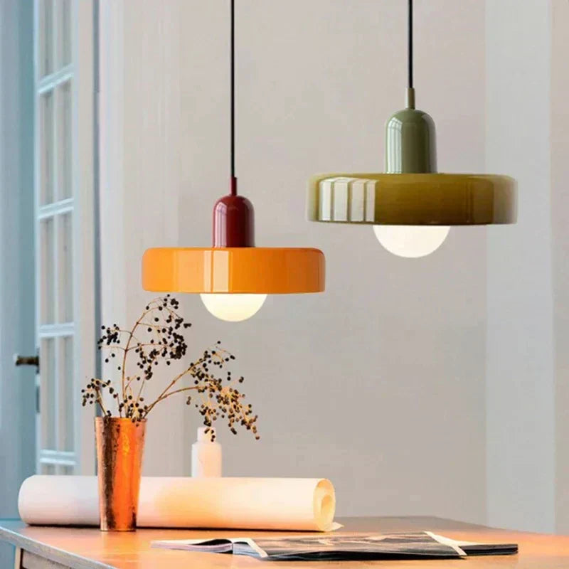 Nyra Northlight glass takpendel inspirert av nordisk design