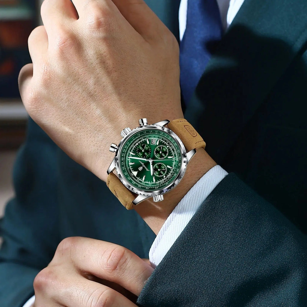 Apollo Chrono – Luksus kvarts vandtæt militær sportsur til mænd