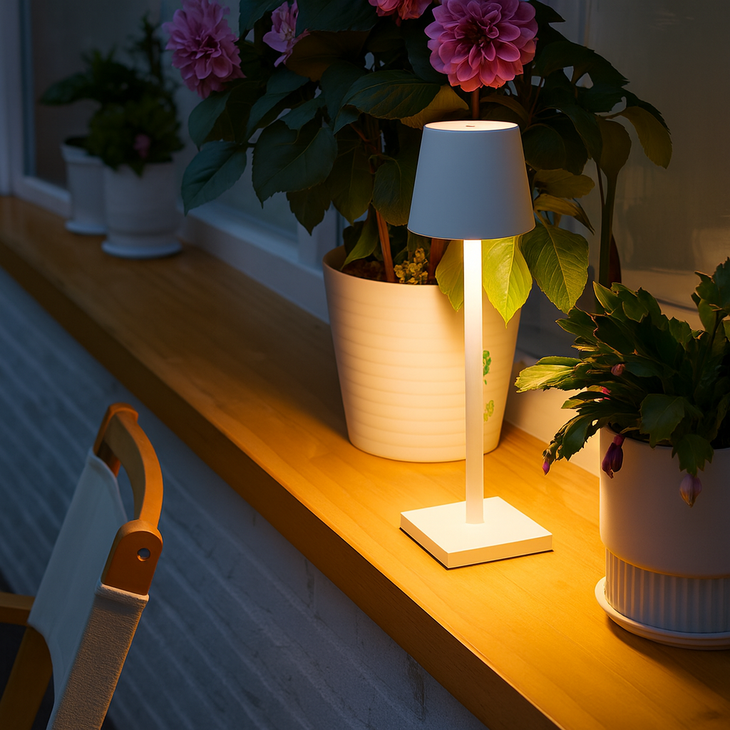 LuminaGlow LED bordlampe elegant skrivebordslampe for moderne hjem