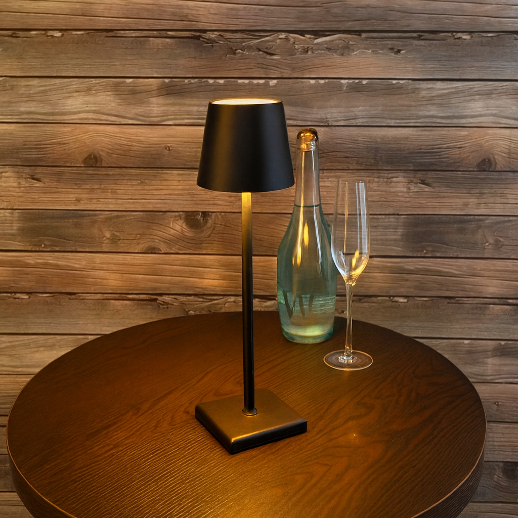 LuminaGlow LED Tischlampe elegante Schreibtischlampe für moderne Häuser