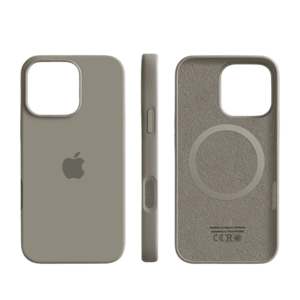 Coque magnétique en silicone NovaGuard Luxe pour iPhone avec MagSafe à toucher doux