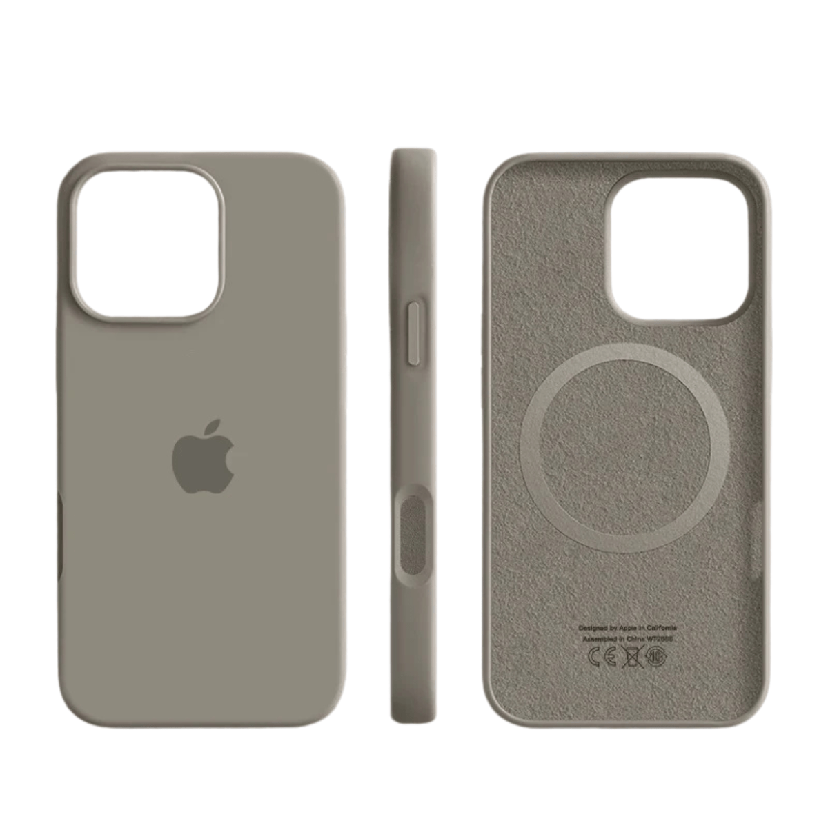 Coque magnétique en silicone NovaGuard Luxe pour iPhone avec MagSafe à toucher doux