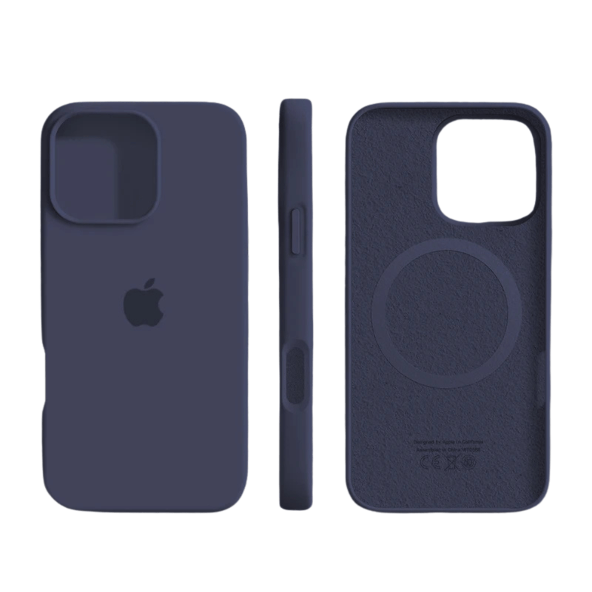 Coque magnétique en silicone NovaGuard Luxe pour iPhone avec MagSafe à toucher doux