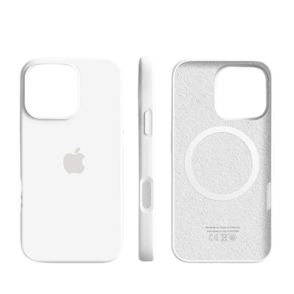 Coque magnétique en silicone NovaGuard Luxe pour iPhone avec MagSafe à toucher doux