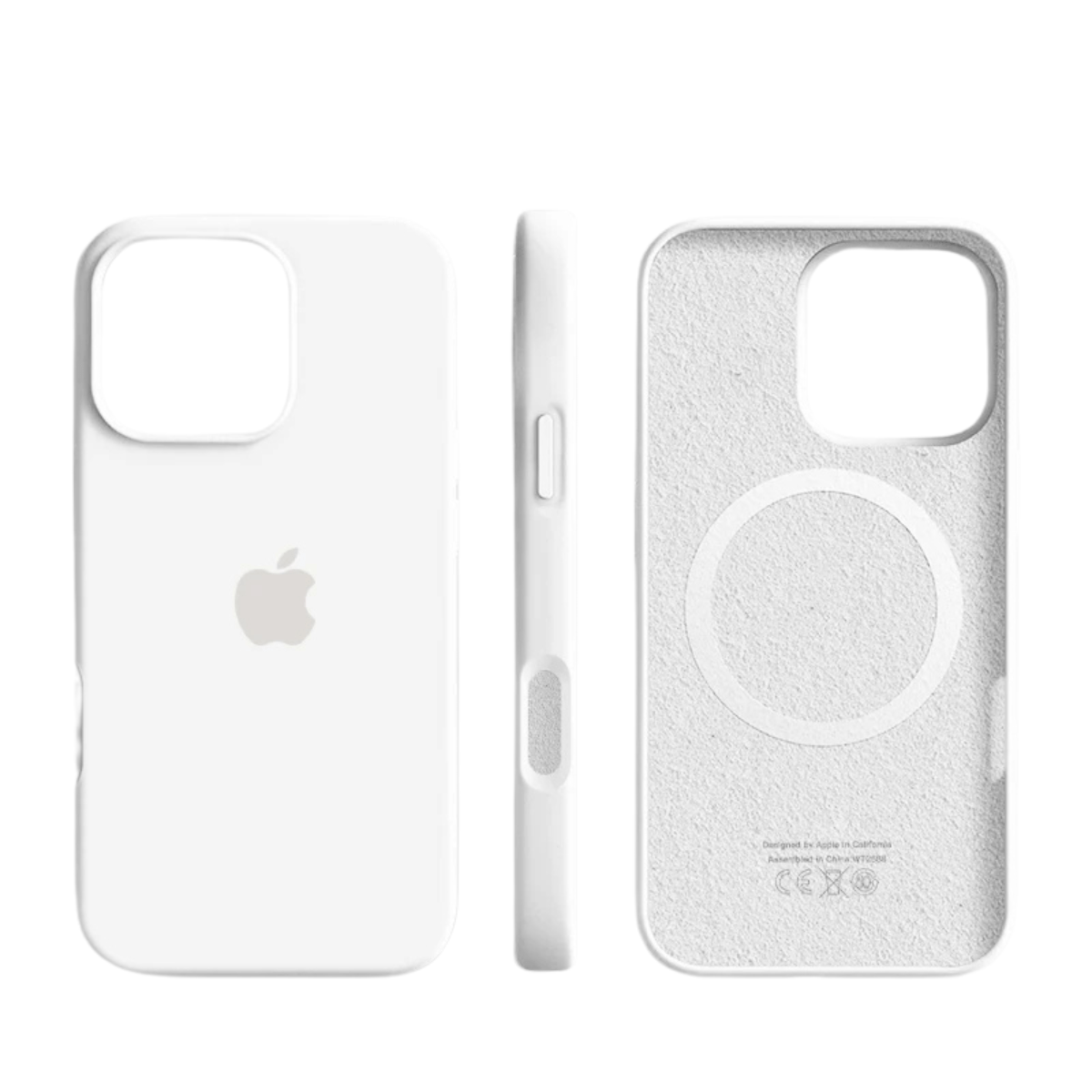 Coque magnétique en silicone NovaGuard Luxe pour iPhone avec MagSafe à toucher doux