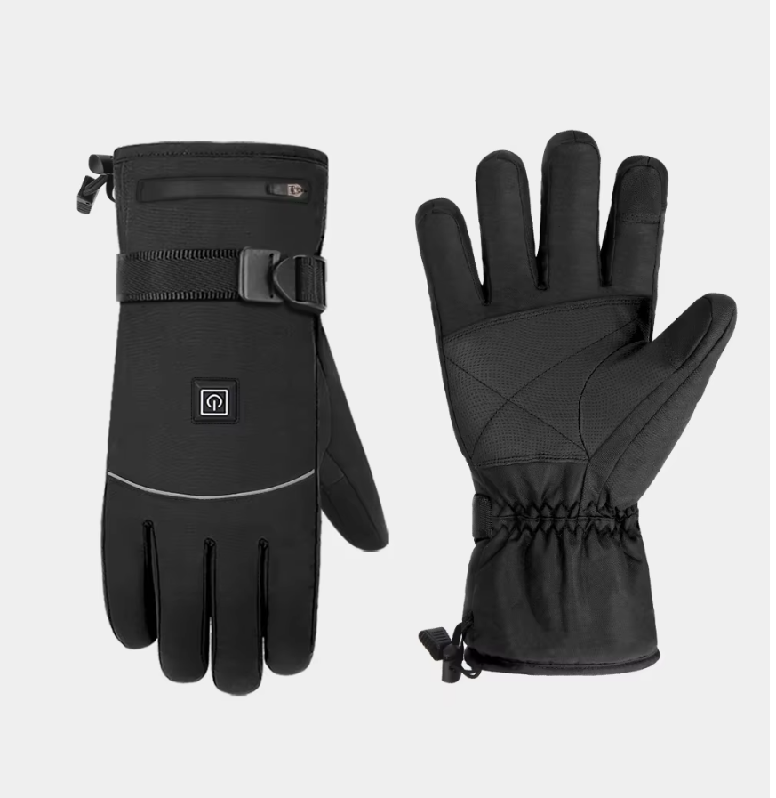 Beheizbare Motorradhandschuhe – Winterwasserdicht, Touchscreen-fähig, wiederaufladbare Thermohandschuhe